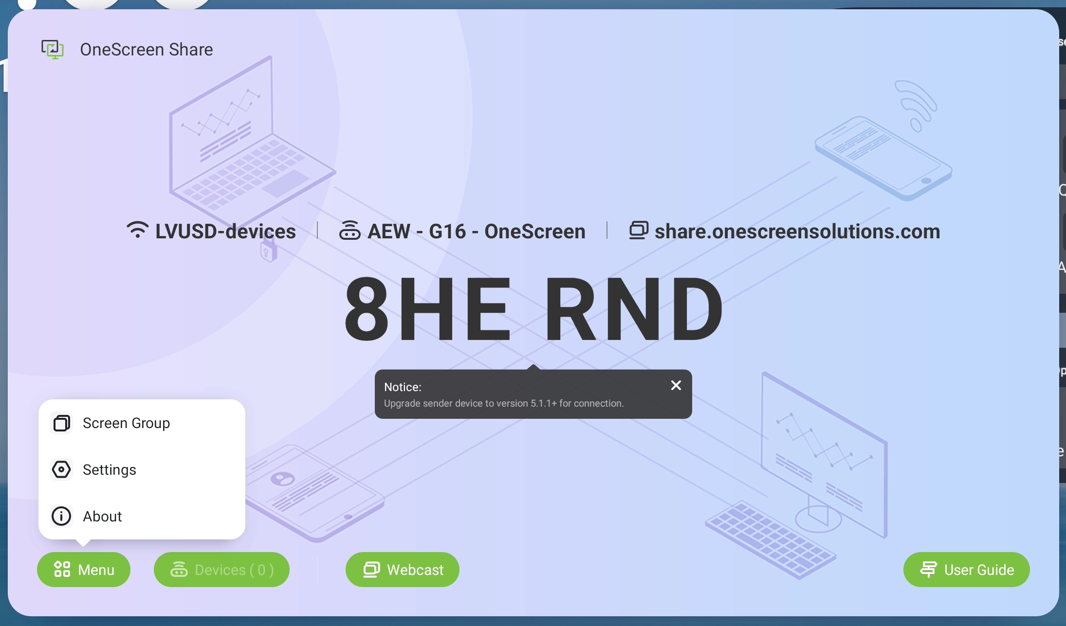 onescreen cast app