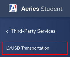 lvusd transportation under third-party services
